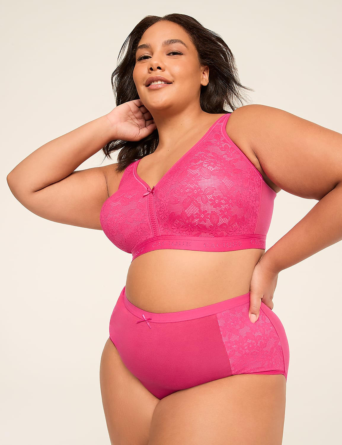 Cotton Lightly Lined No-Wire Bra Product Image 4