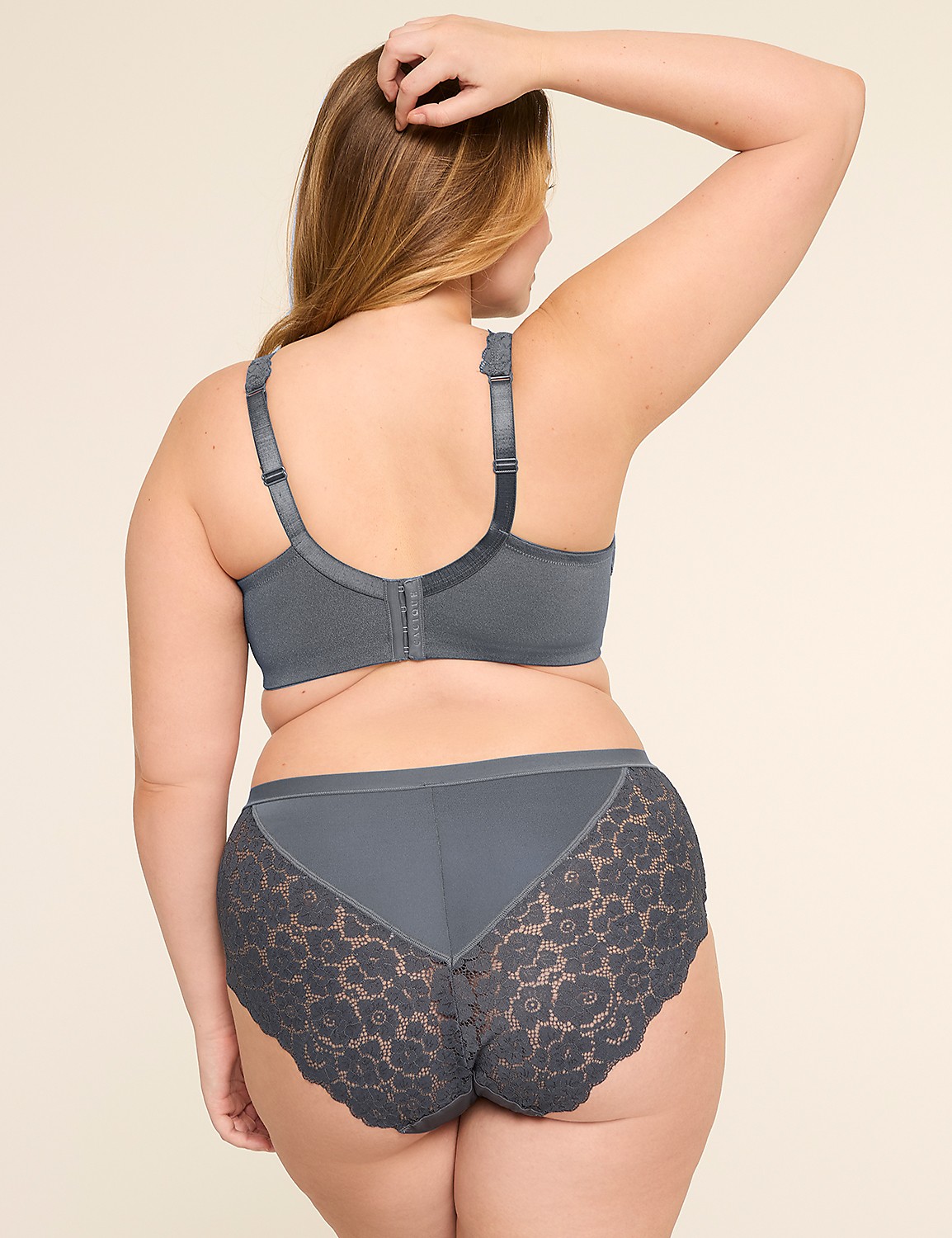 Lace Unlined Full Coverage Bra Product Image 2