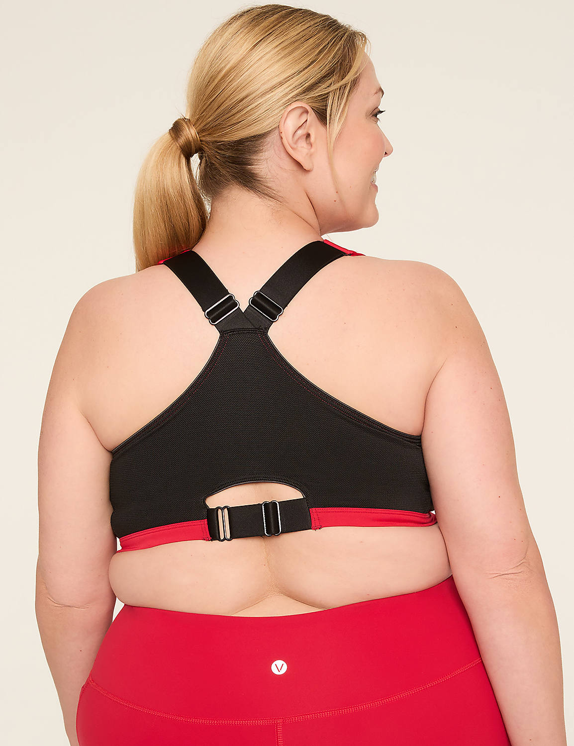 LIVI Max Support Comfort Zip-Front Sports Bra Product Image 2