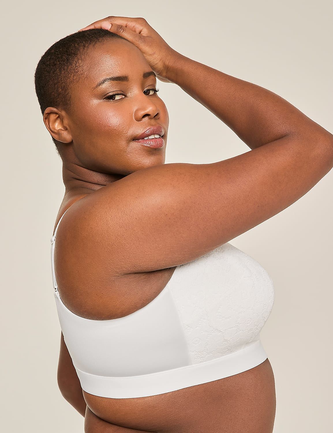 Comfort Bliss&reg; Lightly Lined No-Wire Bra With Lace Product Image 3