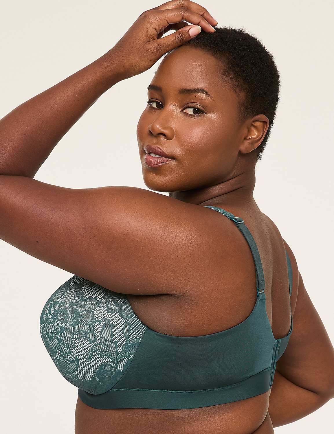 Comfort Bliss&reg; Lightly Lined Full Coverage Bra With Lace Product Image 3