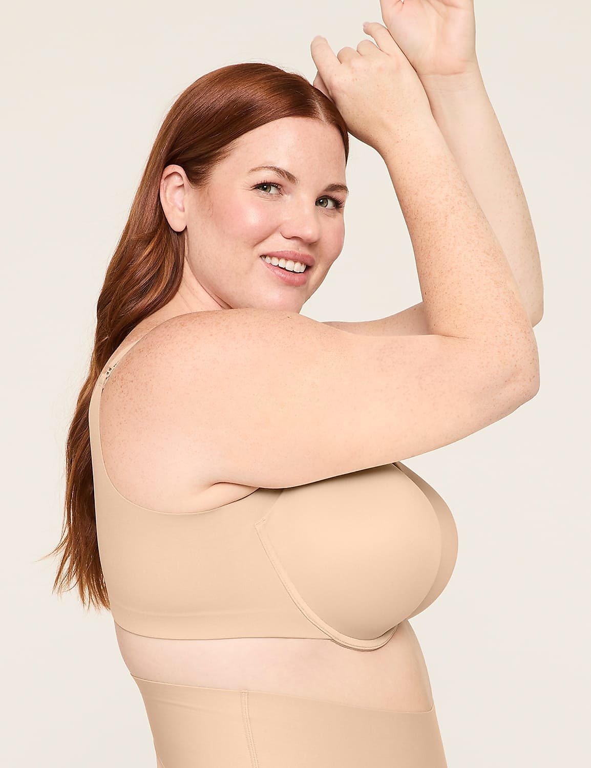 Totally Smooth Lightly Lined Balconette Bra Product Image 3