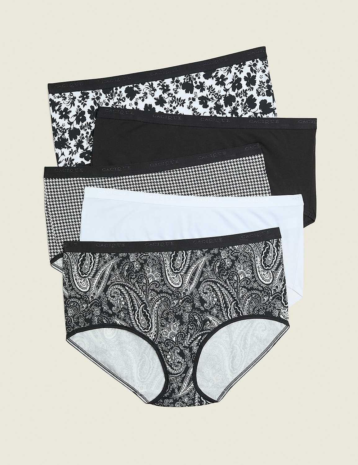 Cotton Full Brief Panty - 5-Pack Product Image 1