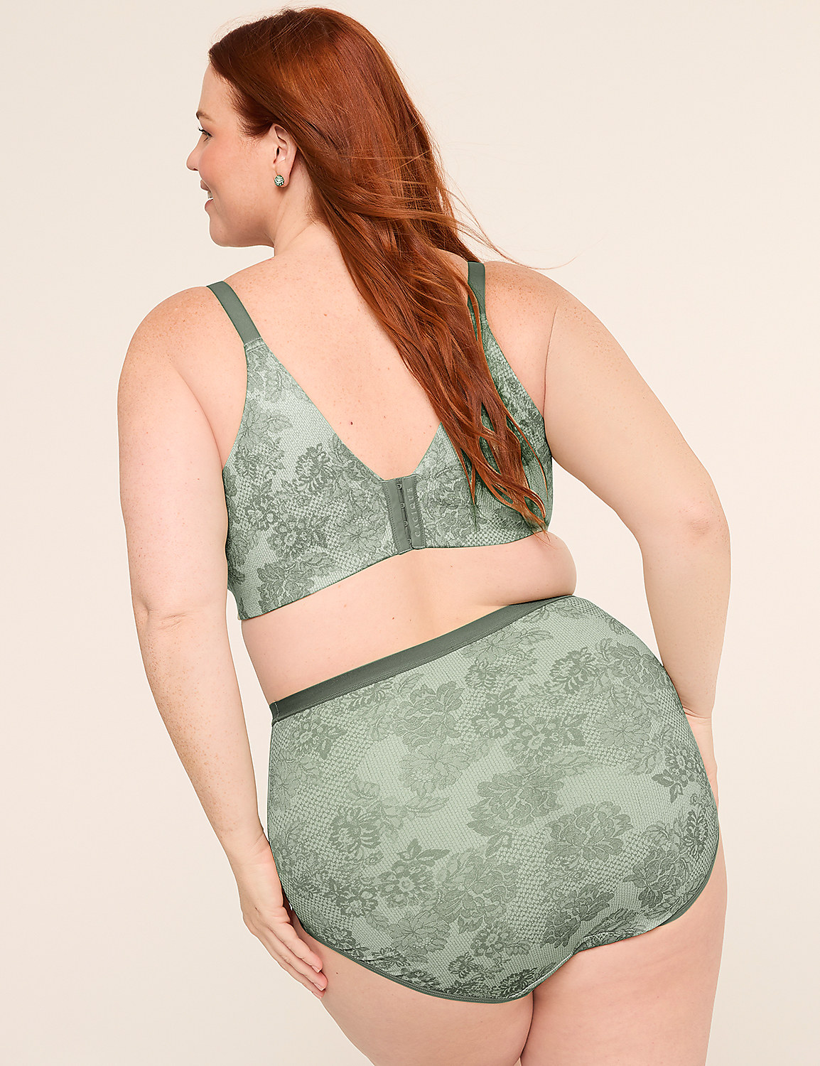 No-Show High-Waist Brief Panty Product Image 2