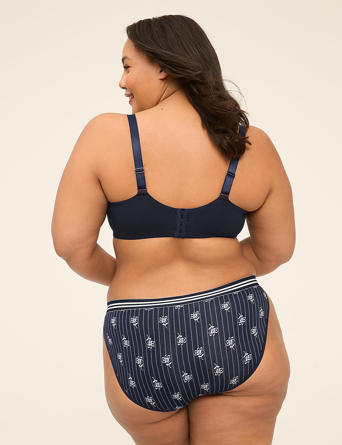 Cotton String Bikini Panty With Wide Waistband - thumbnail 6