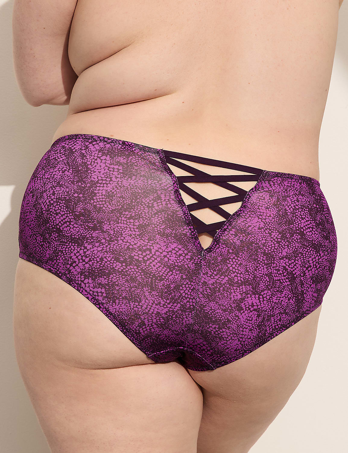 Strappy-Back Cheeky Brief Panty Product Image 2