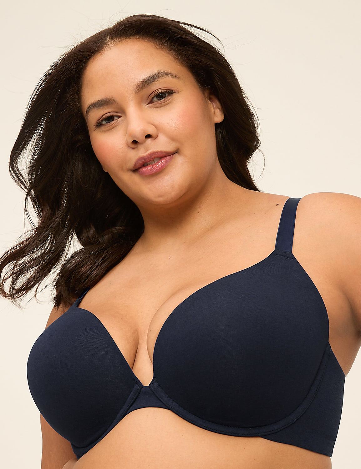 Cotton Boost Plunge Bra Product Image 1