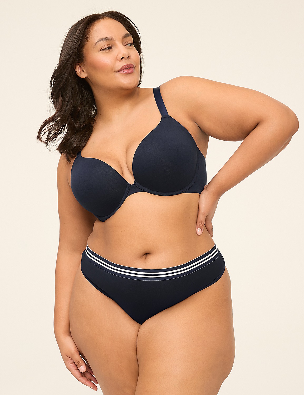 Cotton Boost Plunge Bra Product Image 4
