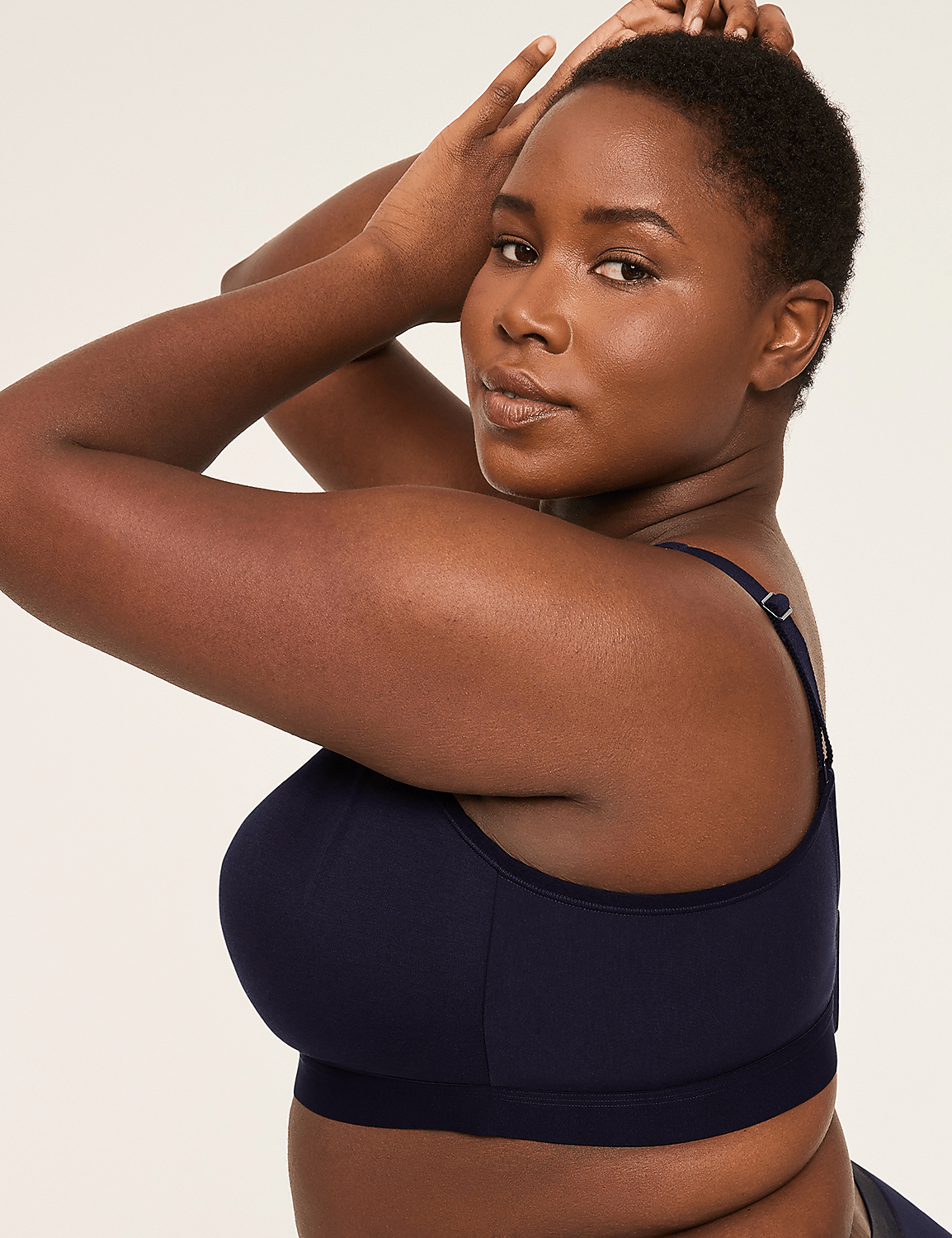 Cotton Lightly Lined No-Wire Bra Product Image 3