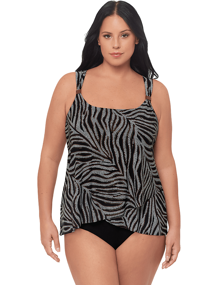 Miraclesuit Dazzle Tankini Top Product Image 1