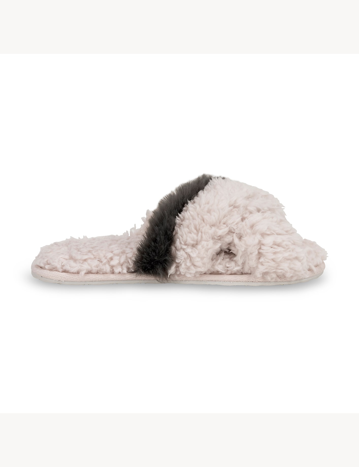Lemon Night In Berber Slide Slipper Product Image 2