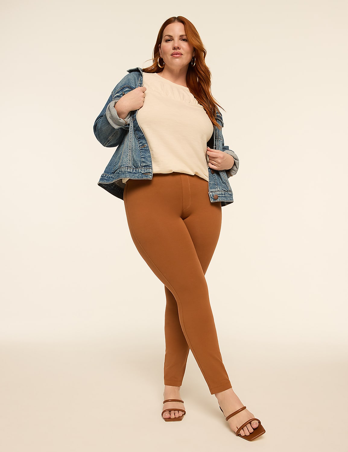 Knit Pull-On High-Rise Skinny Ankle Pant - thumbnail 6