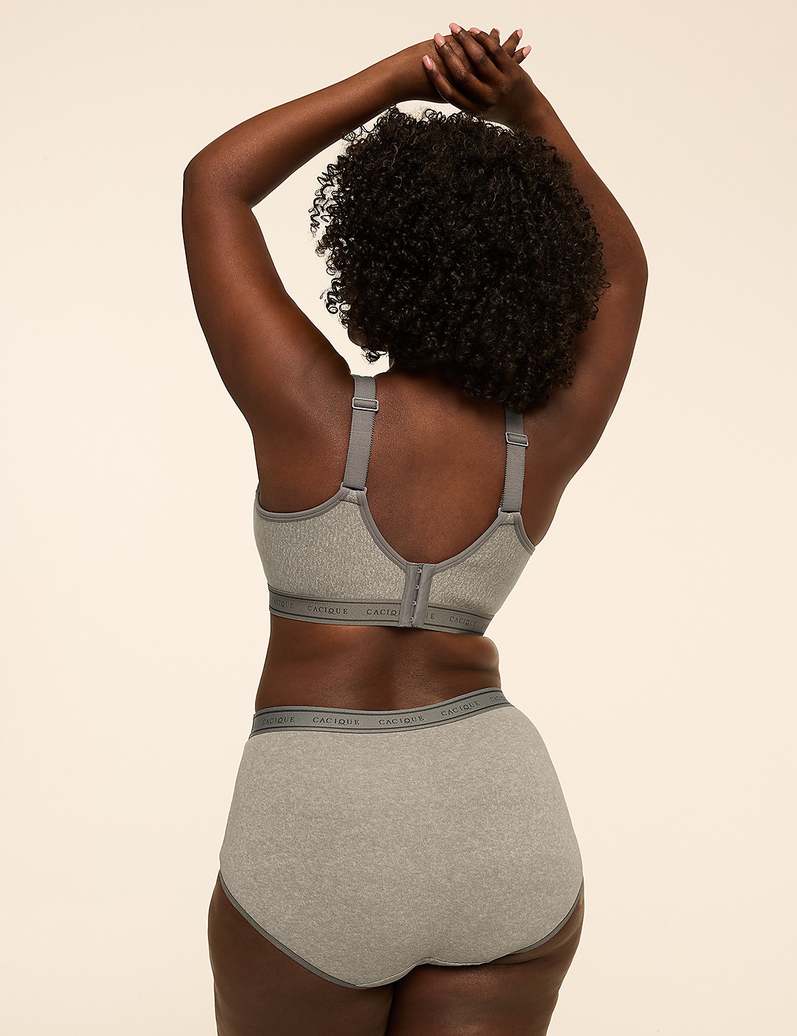 Cotton Unlined No-Wire Bra Product Image 2