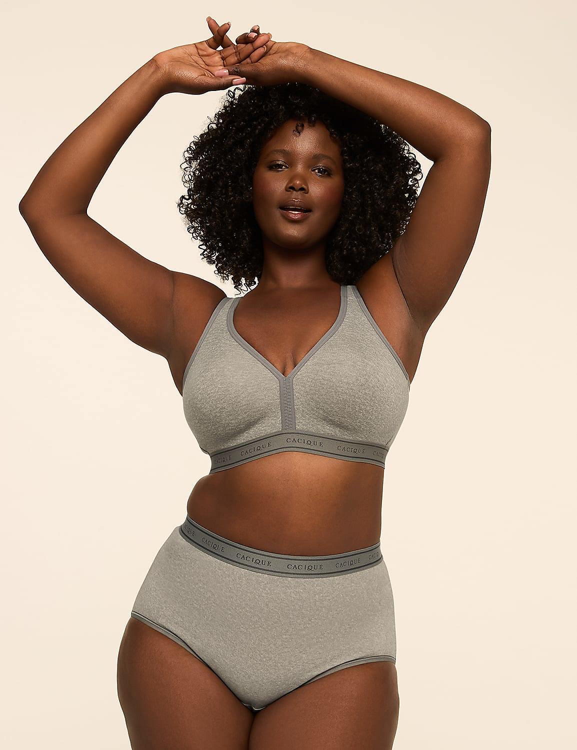 Cotton Unlined No-Wire Bra Product Image 4