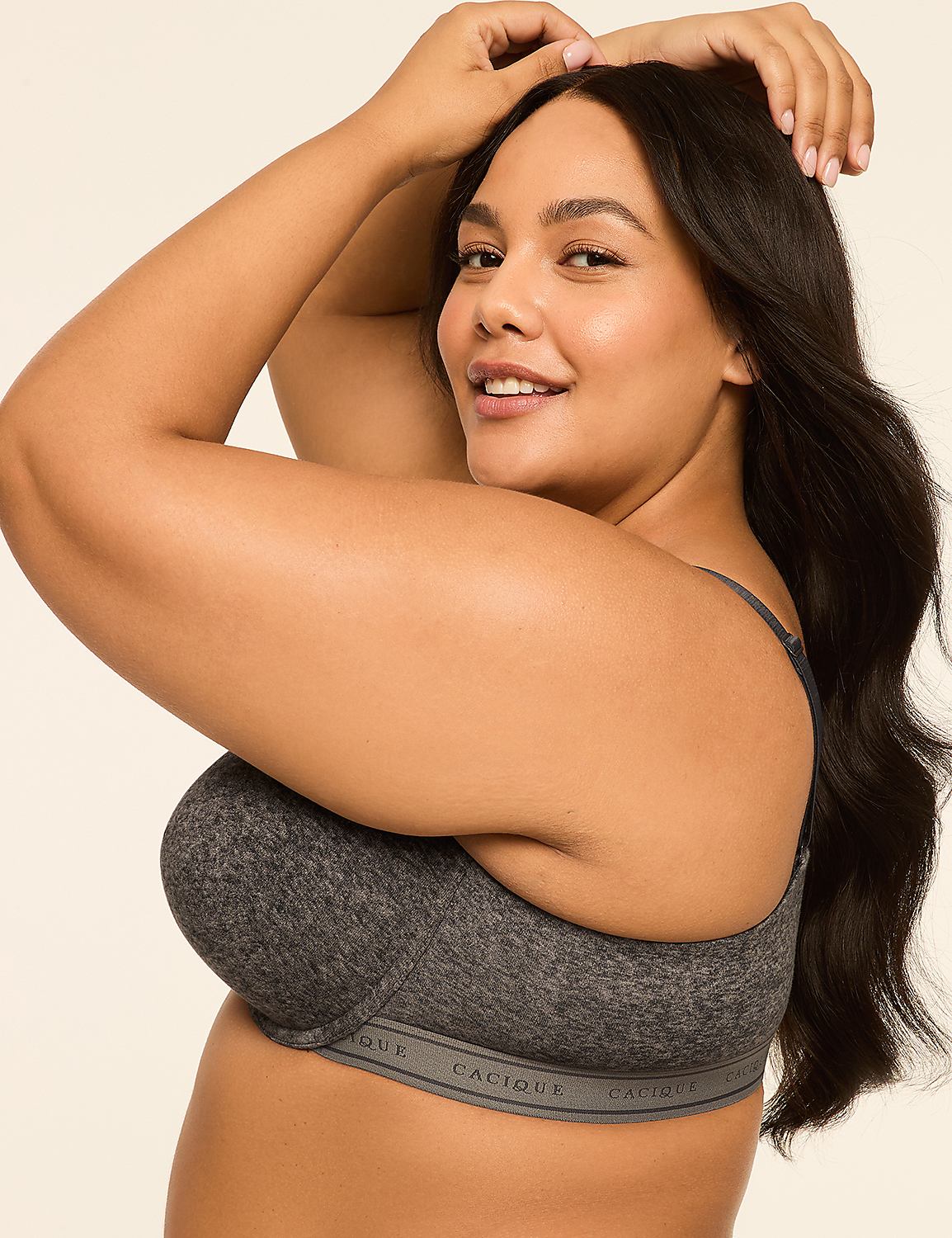 Cotton Boost Plunge Bra Product Image 3