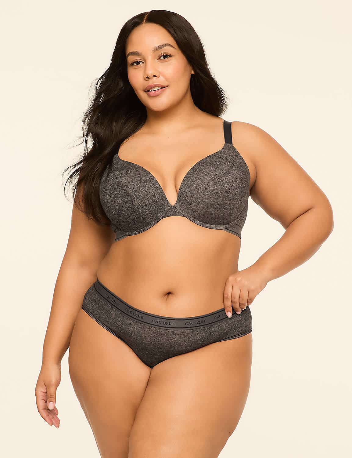 Cotton Boost Plunge Bra Product Image 4