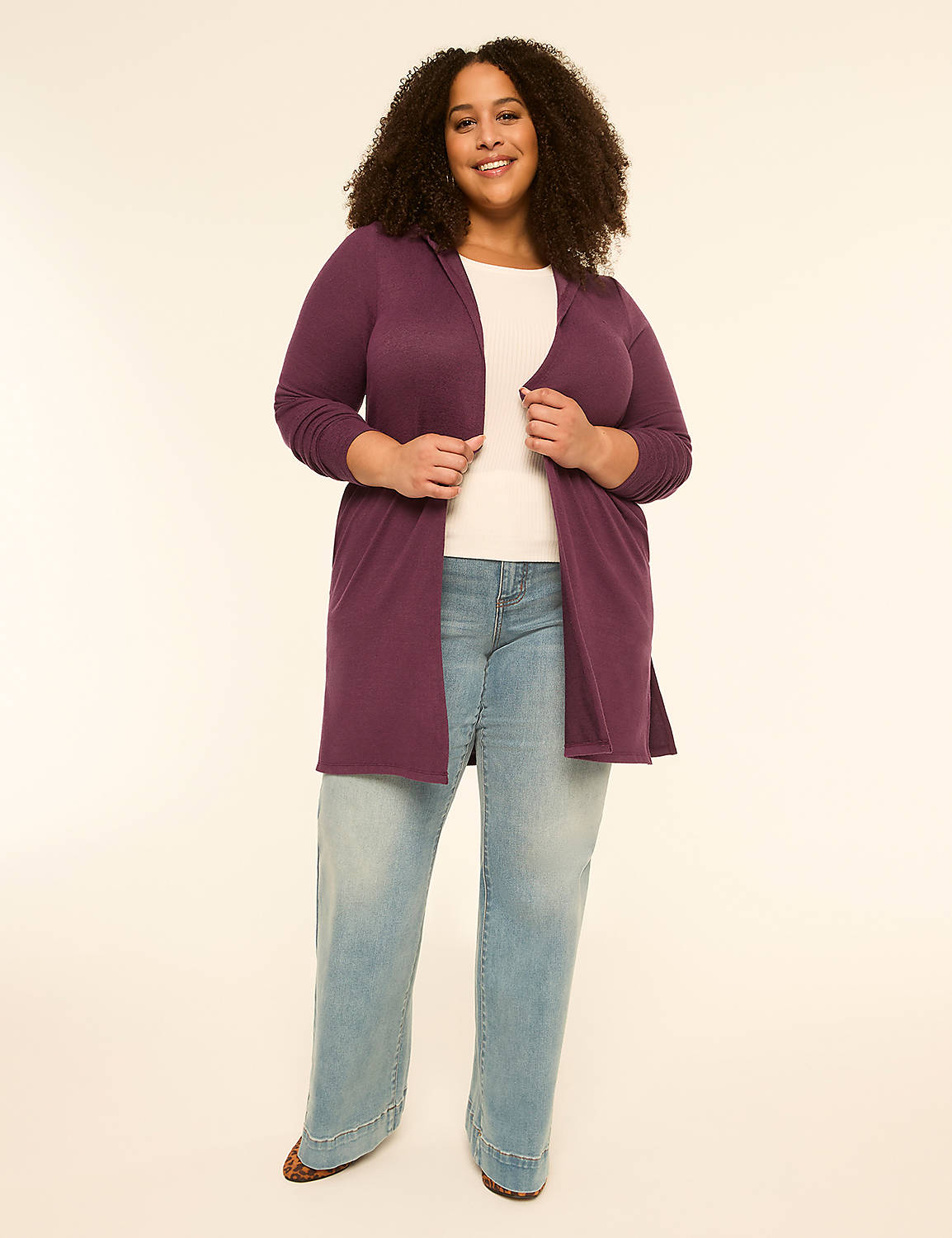 Open-Front Hooded Overpiece - thumbnail 9