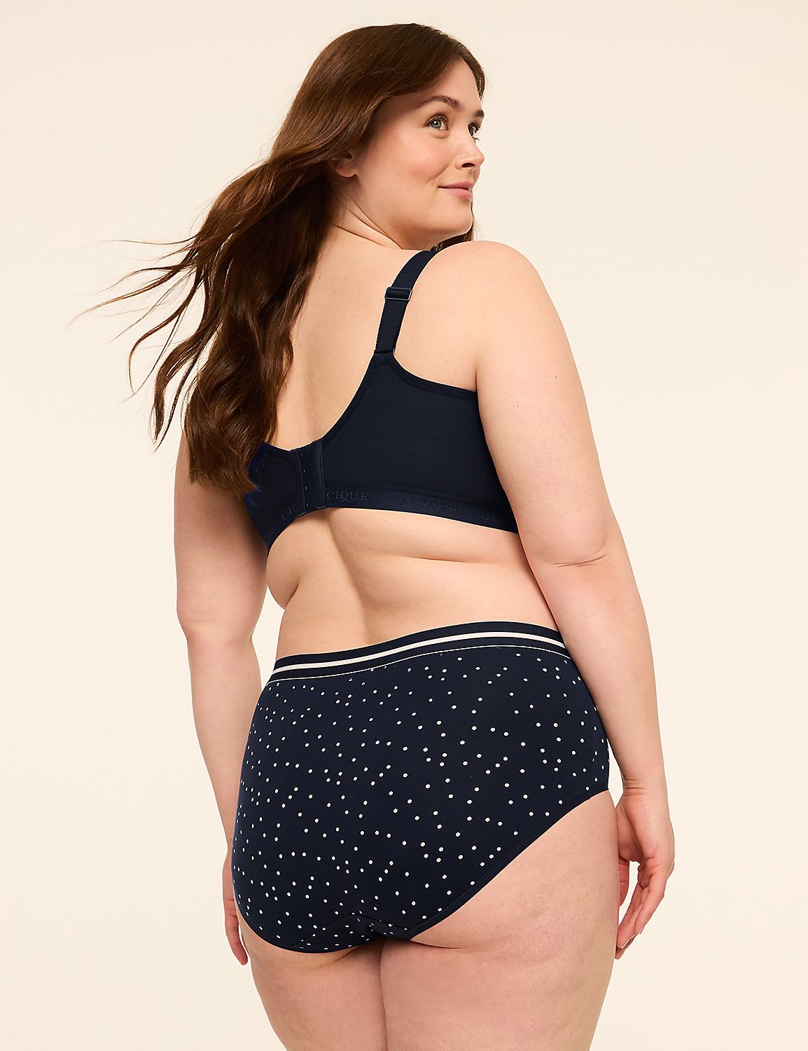 Cotton High-Leg Brief Panty With Wide Waistband Product Image 2