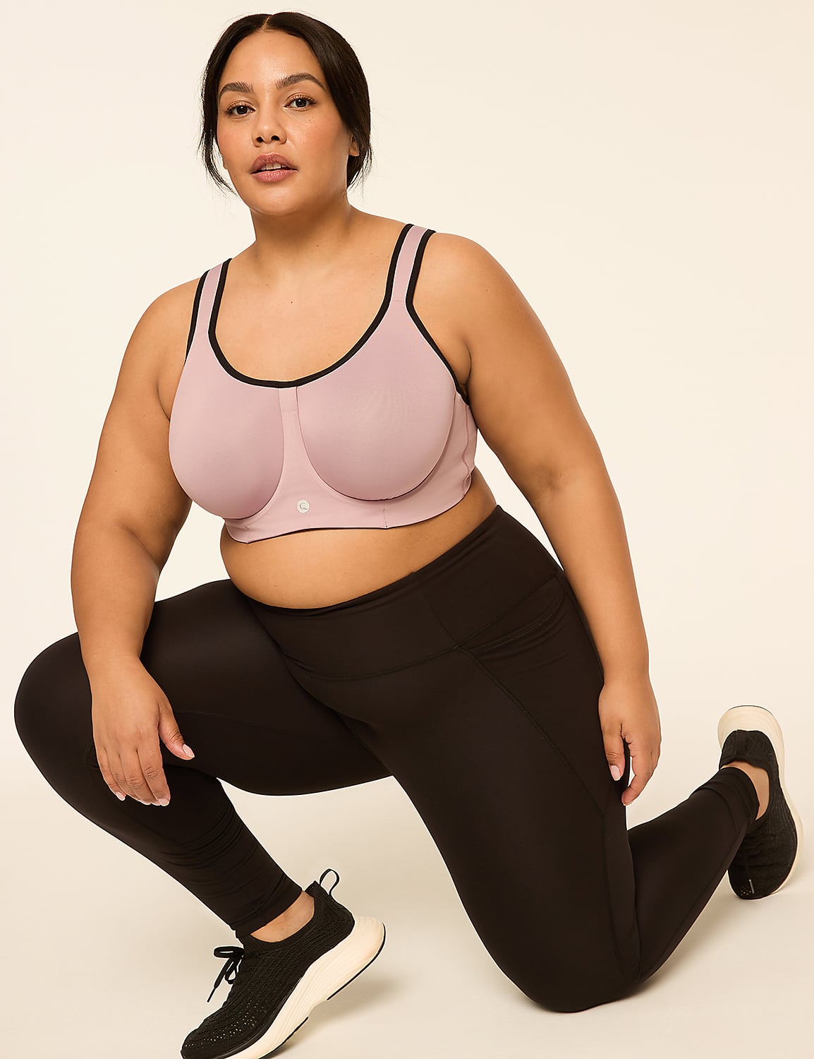 Cacique Max Support High-Impact Comfort Underwire Sports Bra Product Image 4