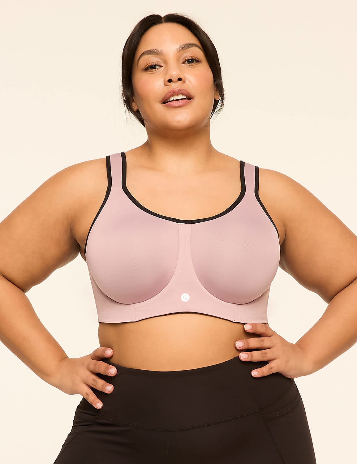 Cacique Max Support High-Impact Comfort Underwire Sports Bra Product Image 1