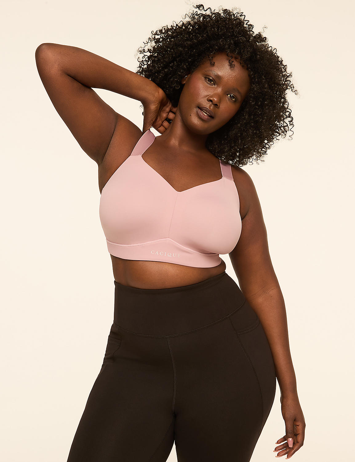 Cacique Totally Smooth Medium-Impact Wireless Sports Bra Product Image 1