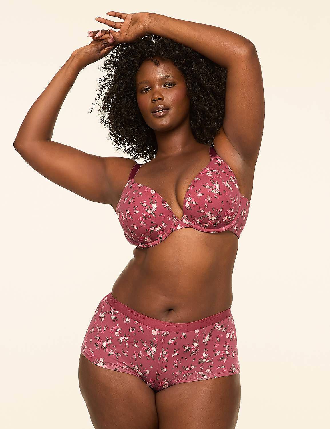 Cotton Boost Plunge Bra Product Image 4
