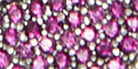 Purple Pave Circle Pendant Necklace