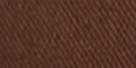 Relaxed Straight Patch-Pocket High-Rise Brown Jean