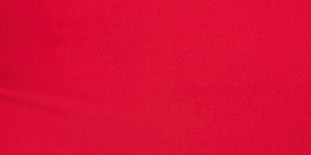 4-Season Button-Detail Red Slim Ankle Pant