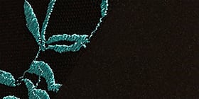 Embroidered Lace French Cut Brief Panty