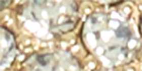 Pave & Gold Teardrop Earrings