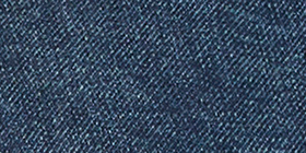 Cloud Knit Denim Cinched Waist Jacket