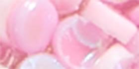 Pink Sparkle Hoop Earrring