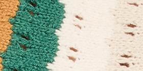 3/4 Sleeve Stitch Pullover Sweater
