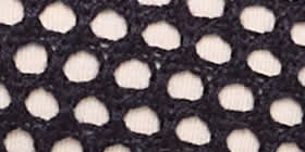 Open-Stitch Belted Cardigan