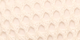 Open-Stitch Belted Cardigan