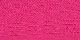 Notch-Neck Textured Knit Top