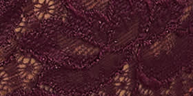 Lace Crotchless Wide-Side Thong