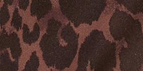 Lace-Inset Animal Print Chemise