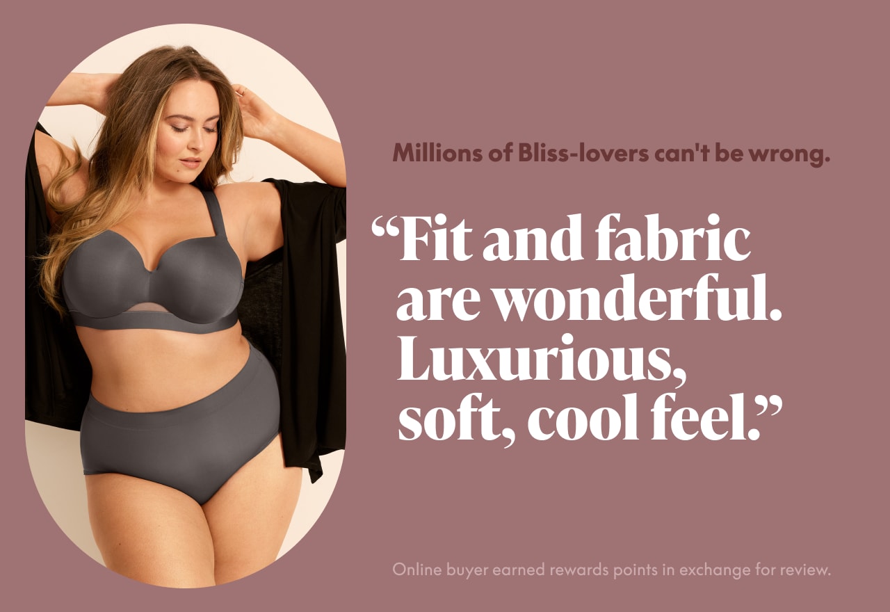 model photo of new Cacique intimates
