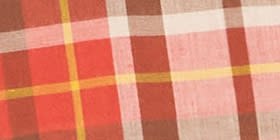 Plaid Split-Neck Popover Blouse