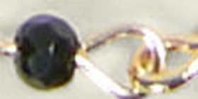 Black Beaded Necklace & Earring Set