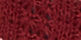 Notch-Neck Textured Open-Stitch Top