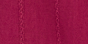 3/4-Sleeve Square-Neck Blouse