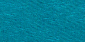 Notch-Neck Flutter-Sleeve Lace-Trim Peplum Top