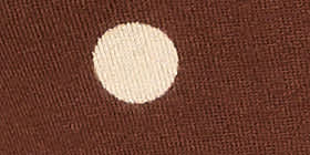 Polka Dot Button-Front Cardigan
