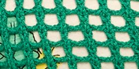 Open-Stitch Full-Zip Hoodie Sweater