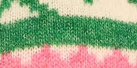 Quarter-Zip Fair Isle Pullover Sweater