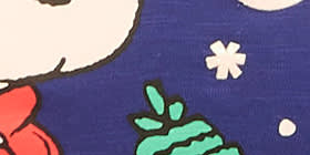 Glitter Snoopy Let It Snow Graphic Tee
